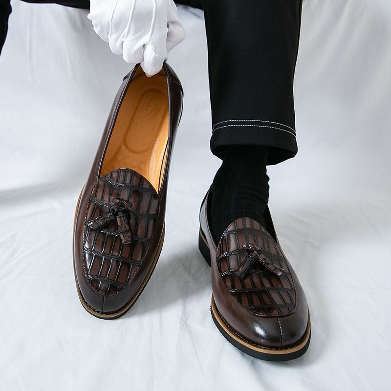 2026new arrivaltrendy breathable men's youth easiest for match slip-on beanie shoes british style bu 7