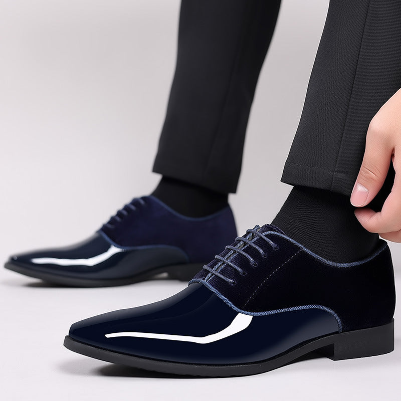 Men's Lightweight Formal Leather Shoes - Low-Top