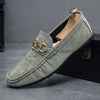 Men's Suede Loafers, Slip-On