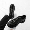 Men's Leather Formal Shoes, Slip-On, Business, Style 9911