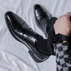 Men's Leather Formal Shoes, Business, British Style, Style 7959