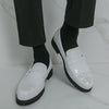 2026 spring new men's casual formal leather shoes business british brogue casual flats wedding shoes