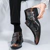 Men's Leather Formal Shoes, Pointed Toe, Business, Style 1399