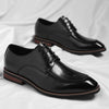 Men's Leather Formal Shoes, Business, British Style, Style 1655