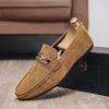 Men's Leather Loafers, Slip-On, Breathable