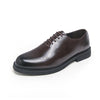 Men's Leather Formal Shoes, British Style, Brogue