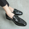 Men's Leather Formal Shoes, Slip-On, British Style, Style 7655