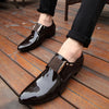 Men's Leather Formal Shoes, Pointed Toe, Business, Style 4583