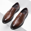 Men's Leather Formal Shoes, Pointed Toe, Business, Style 0567