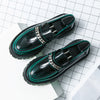 Men's Leather Loafers, Platform