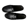 Men's Black Loafers, Business, British Style