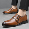 Men's Leather Formal Shoes, Pointed Toe, Business, Style 9175