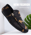Men's Moccasin Loafers, Slip-On, Style 3655