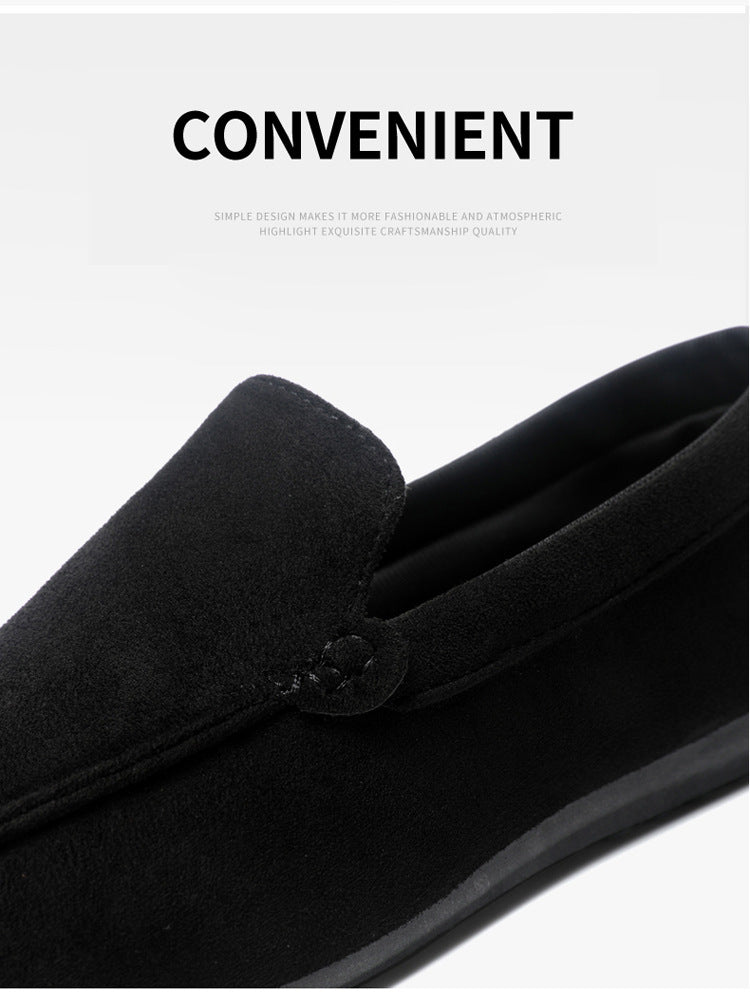 Spring autum social casual shoes trendy shoes beanie shoes men's lazy shoes loafers slip-on men's sh 13