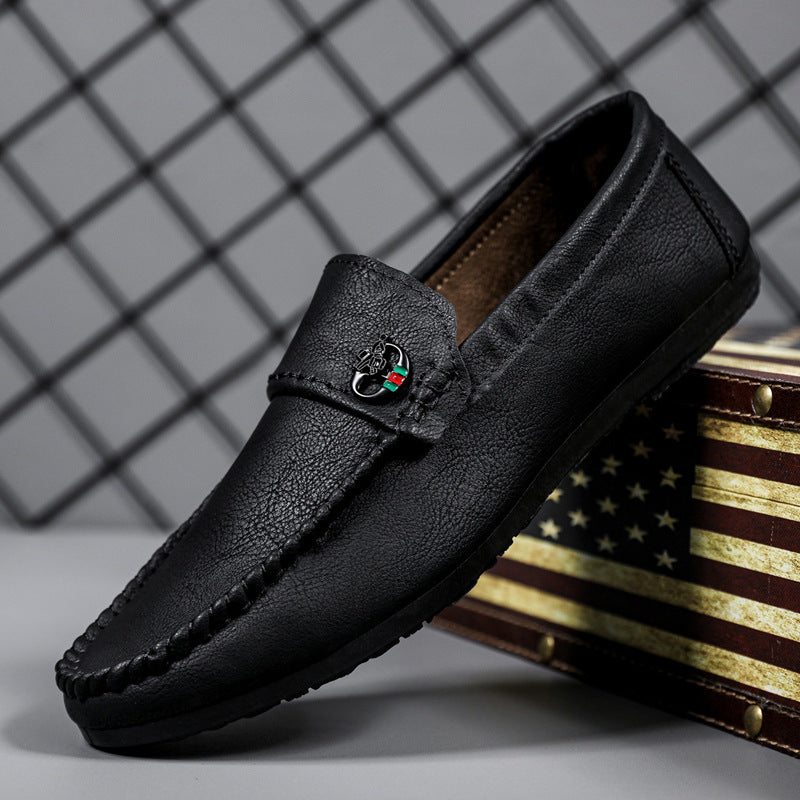 British style new breathable slip-on loafers - summer korean fashion versatile moccasins for me 3