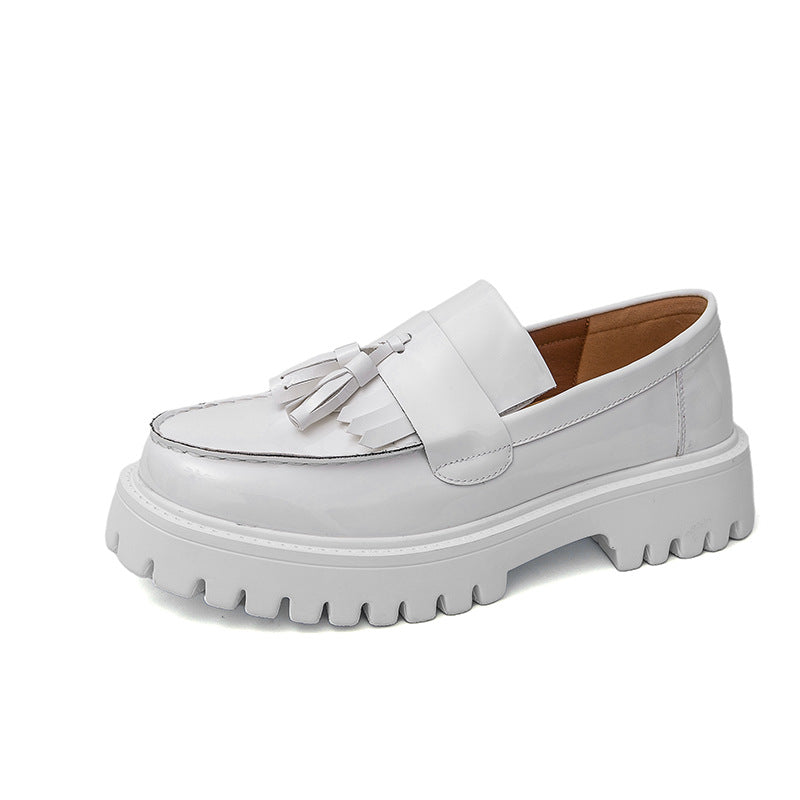 Men's Formal Thick-Soled Leather Shoes - Versatile Style
