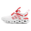 Men's Black Sports Shoes, Woven, Breathable