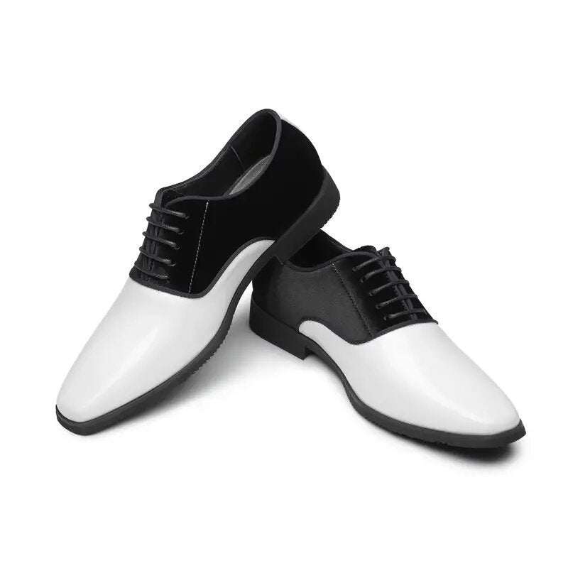 Men's formal business leather shoes - lightweight, trendy casual shoes - british style, versatile pa 13