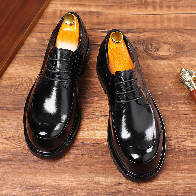 Autumn winternew arrival business formal leather shoes men genuine leather casual men's shoes 3