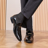 Men's Leather Formal Shoes, Business, Wedding, Style 0215