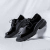Men's Leather Derby Formal Shoes, Business, British Style, Style 1287
