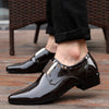 Men's Leather Formal Shoes, Pointed Toe, Business, Style 4583