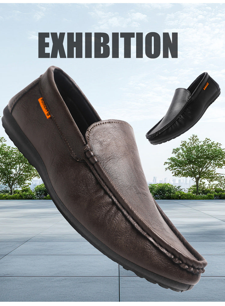 Spring autum social casual shoes trendy shoes beanie shoes men's lazy shoes loafers slip-on men's sh