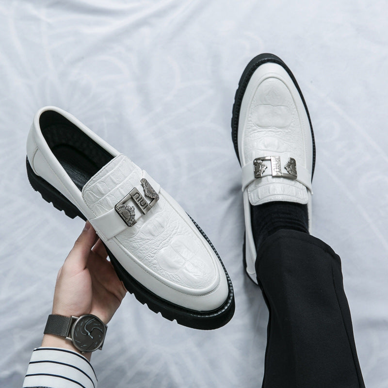 Export 2026 new arrival men's shoes business casual leather shoes men's wedding shoes youth dating 1