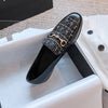Women's Leather Loafers, Vintage, British Style