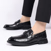 Men's Leather Moccasin Loafers, Business, Breathable