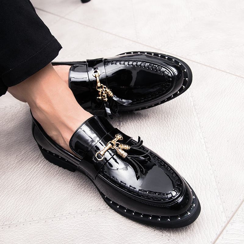 Cross-border men's shoes new arrivalmen business formal leather shoes outer size plus sizeeasiest 14