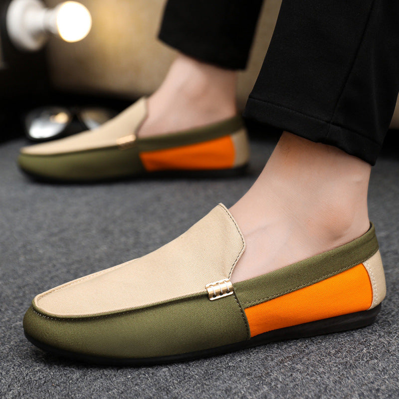 Men's Moccasin Loafers, Slip-On, Style 0071