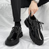 Men's Leather Derby Formal Shoes, Business, British Style, Style 6567
