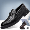 Men's Leather Moccasin Loafers, Business, Breathable