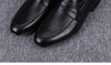 Spring and Autumn New Soft Casual Dress Leather Shoes Breathable Business Men's British One-Pedal Doudou Shoes Soft Sole Soft Surface