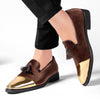 Men's Black Leather Formal Shoes, Pointed Toe, Business, Style 4679