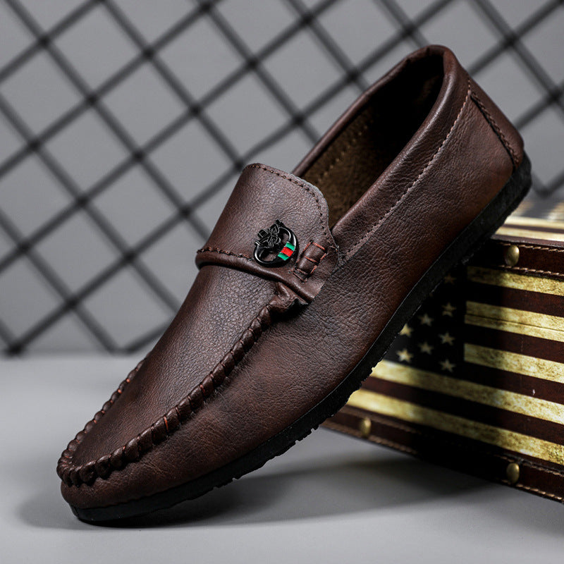 Men's Moccasin Loafers, Slip-On, Breathable
