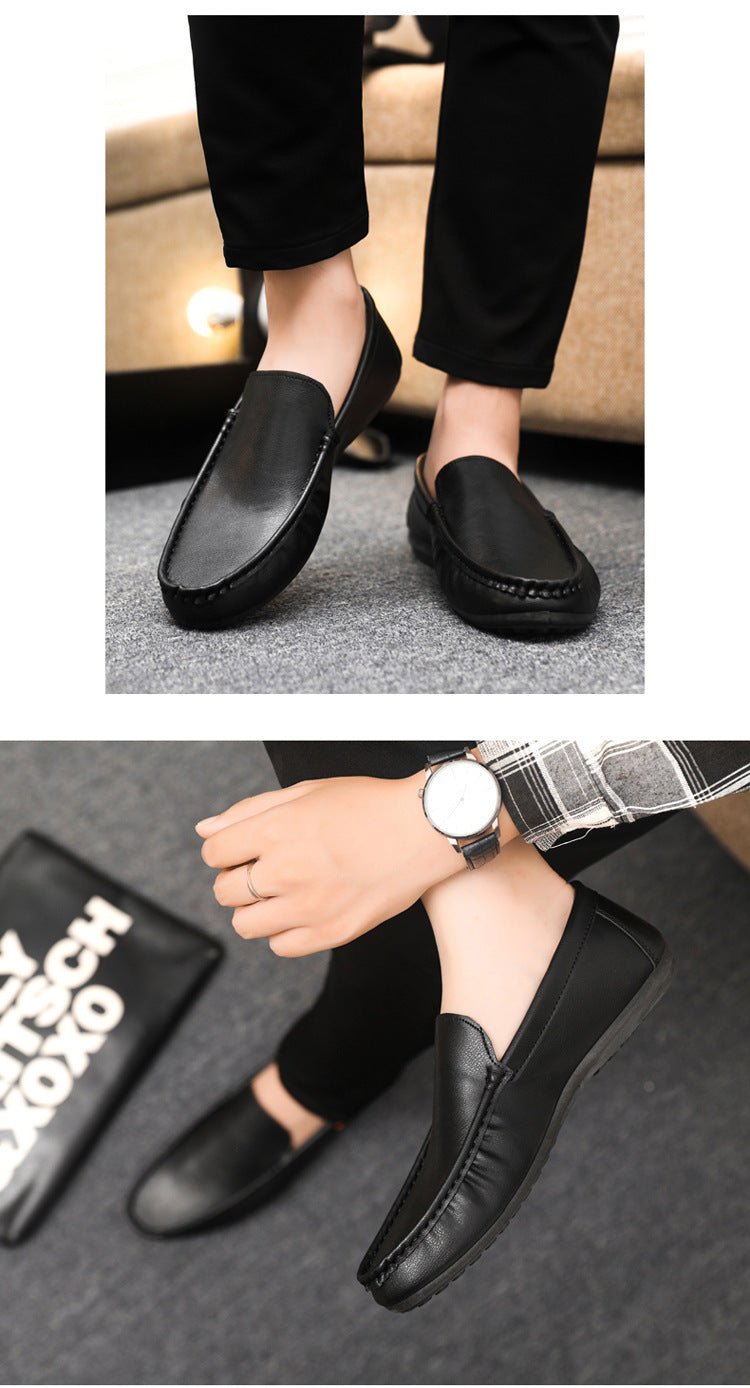 Spring autum social casual shoes trendy shoes beanie shoes men's lazy shoes loafers slip-on men's sh