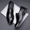 Men's Leather Loafers, Business, British Style, Style 7831