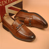 Men's Leather Loafers, Pointed Toe, Business
