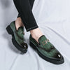 Men's Leather Formal Shoes, Slip-On, British Style, Style 0599
