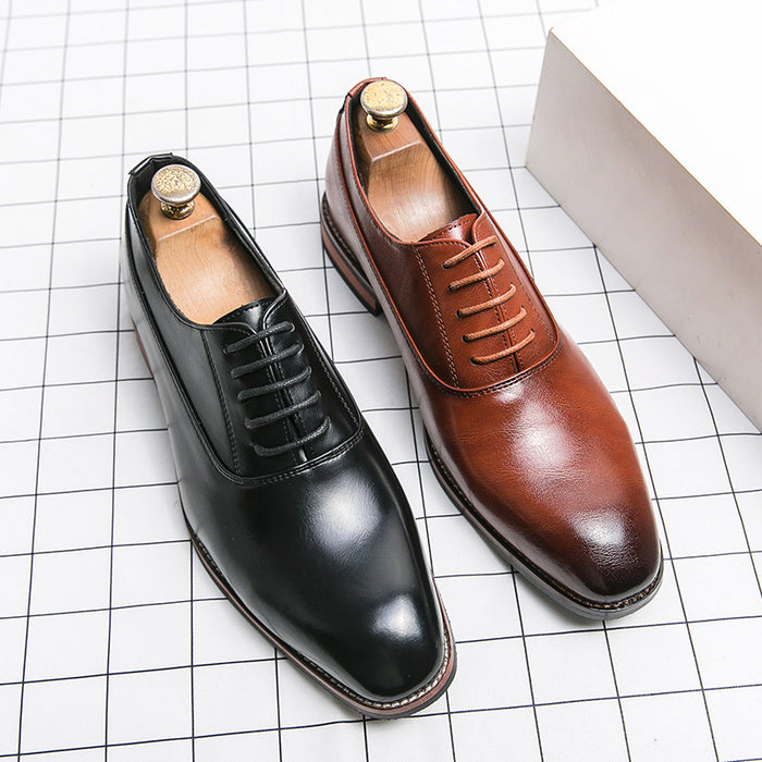 2026 cheap new spring/summer formal leather shoes business casual men's shoes youth comfortable