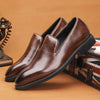 Men's Leather Loafers, Business, British Style, Style 4231