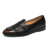 Men's Brown Leather Moccasin Loafers
