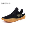 Men's White Mesh Sneakers