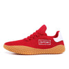Men's Red Mesh Sneakers