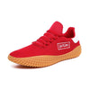 Men's Red Mesh Sneakers
