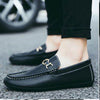 Men's Black Loafers, Style 9287