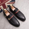 Men's Leather Formal Shoes, Pointed Toe, Slip-On, Style 5767