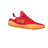 Men's Red Mesh Sneakers